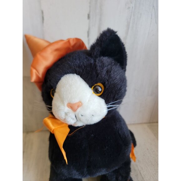 Carlton cards AS IS which‎ is cat Halloween black accessory prop - Picture 3 of 11